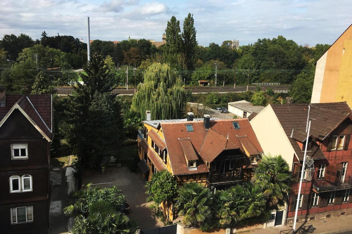 Apartamento Vue Degagee, Cuisine Moderne Et Wifi Estrasburgo Exterior foto