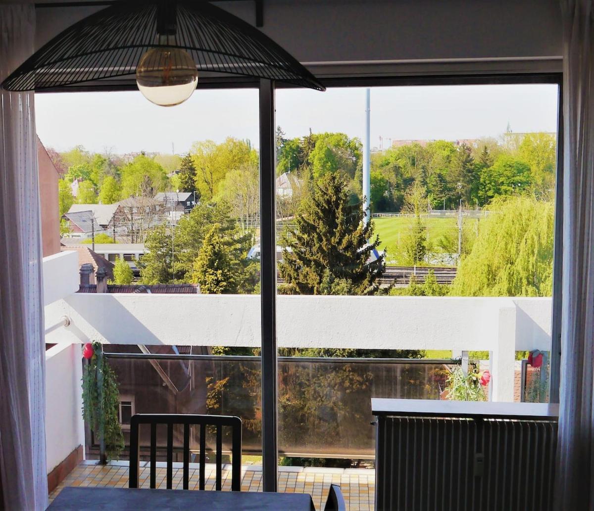Apartamento Vue Degagee, Cuisine Moderne Et Wifi Estrasburgo Exterior foto