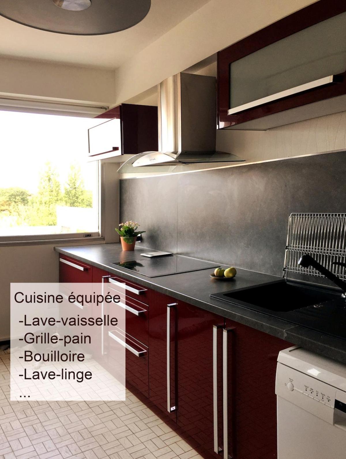 Apartamento Vue Degagee, Cuisine Moderne Et Wifi Estrasburgo Exterior foto