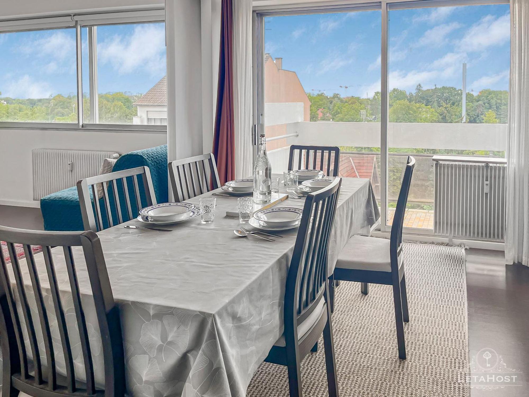 Apartamento Vue Degagee, Cuisine Moderne Et Wifi Estrasburgo Exterior foto