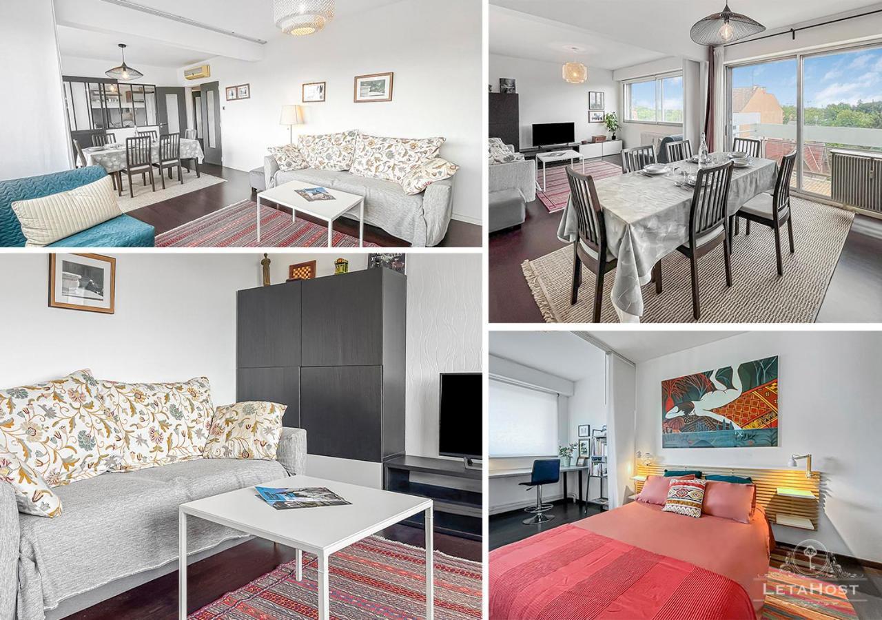 Apartamento Vue Degagee, Cuisine Moderne Et Wifi Estrasburgo Exterior foto